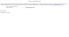 Desktop Screenshot of datingprovider.net